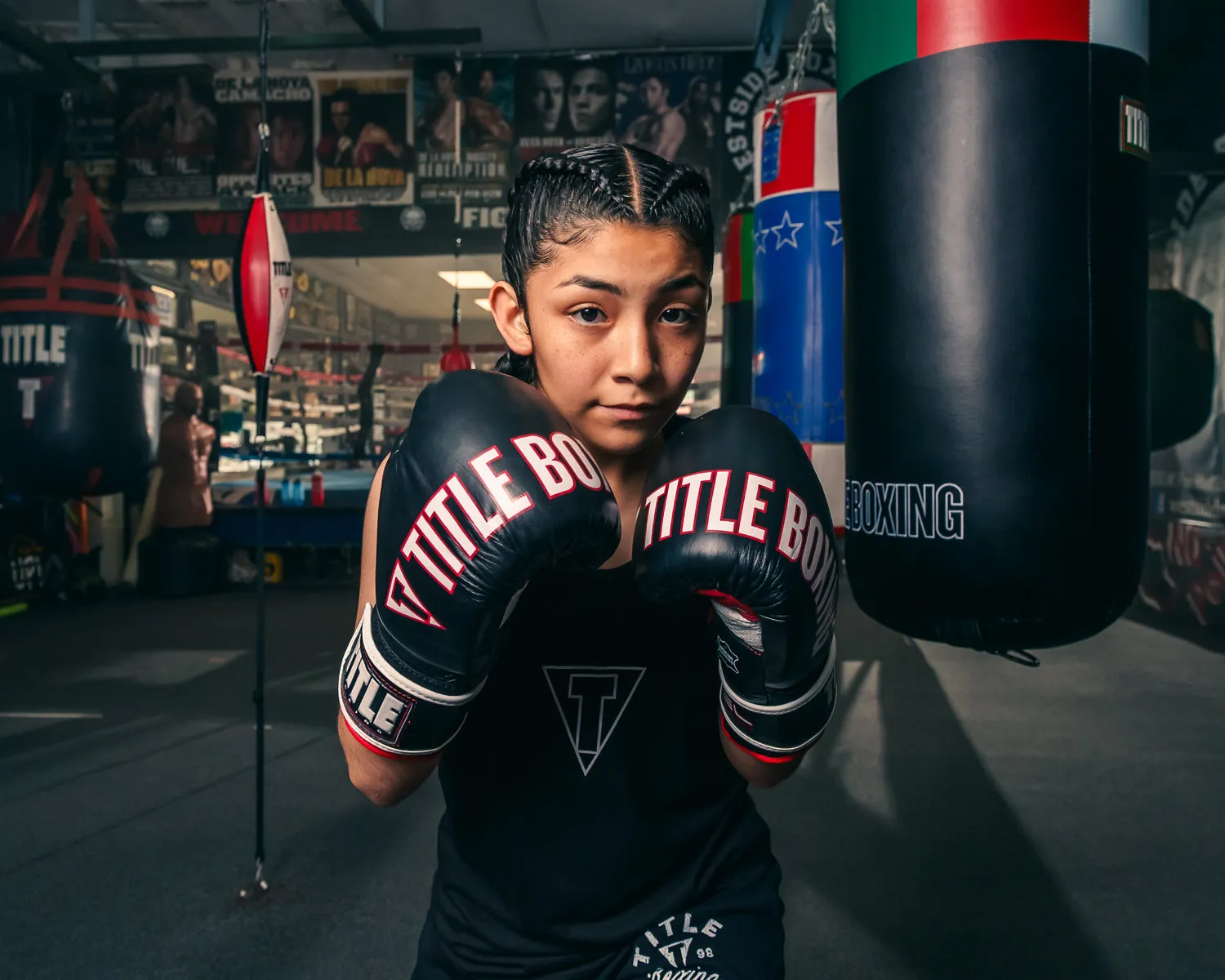 TITLE Boxing Gel Soft Strike Bag Gloves