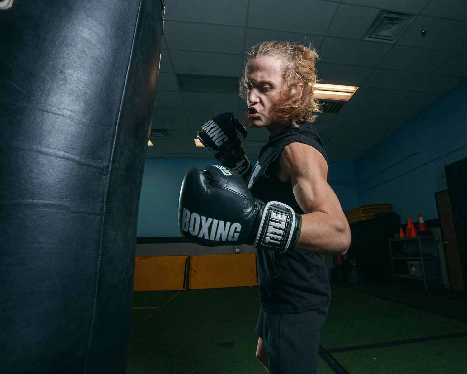 TITLE Boxing Gel Soft Strike Bag Gloves