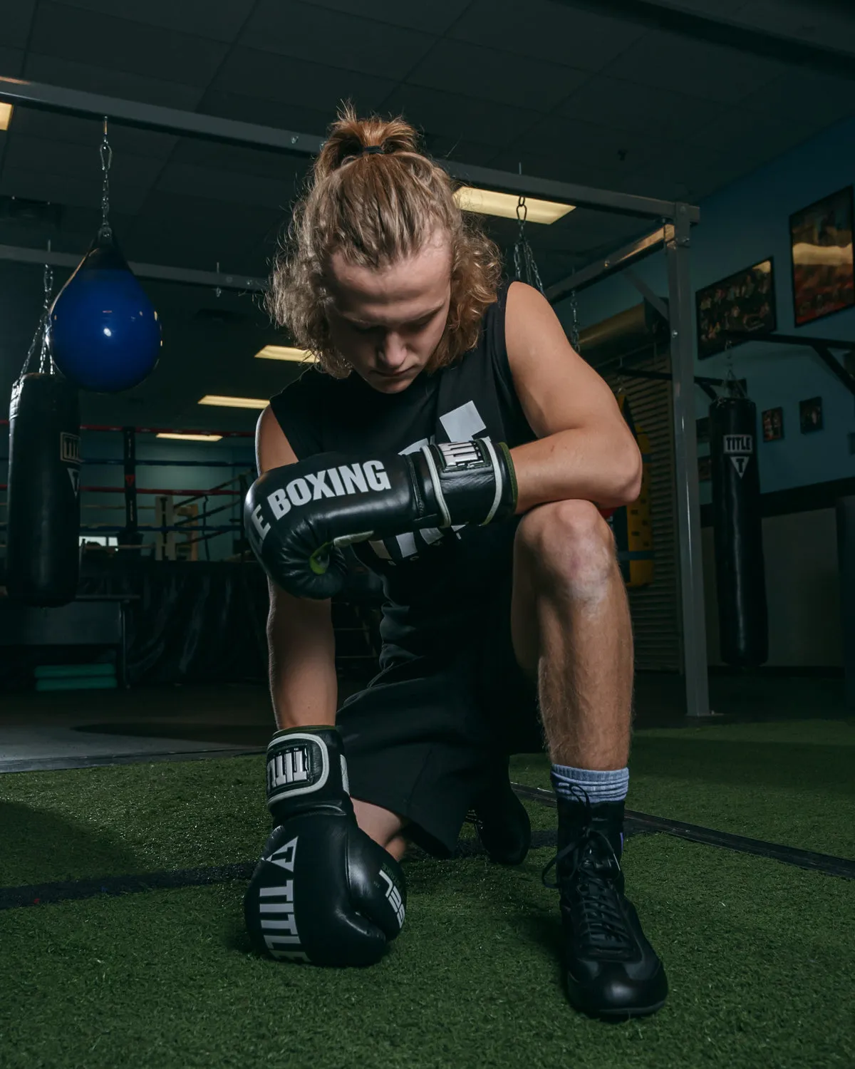 TITLE Boxing Gel Soft Strike Bag Gloves