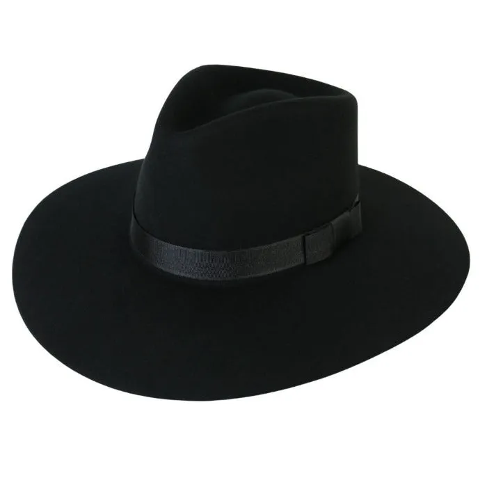 Twister Black Felt Rancher Hat