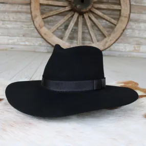 Twister Black Felt Rancher Hat