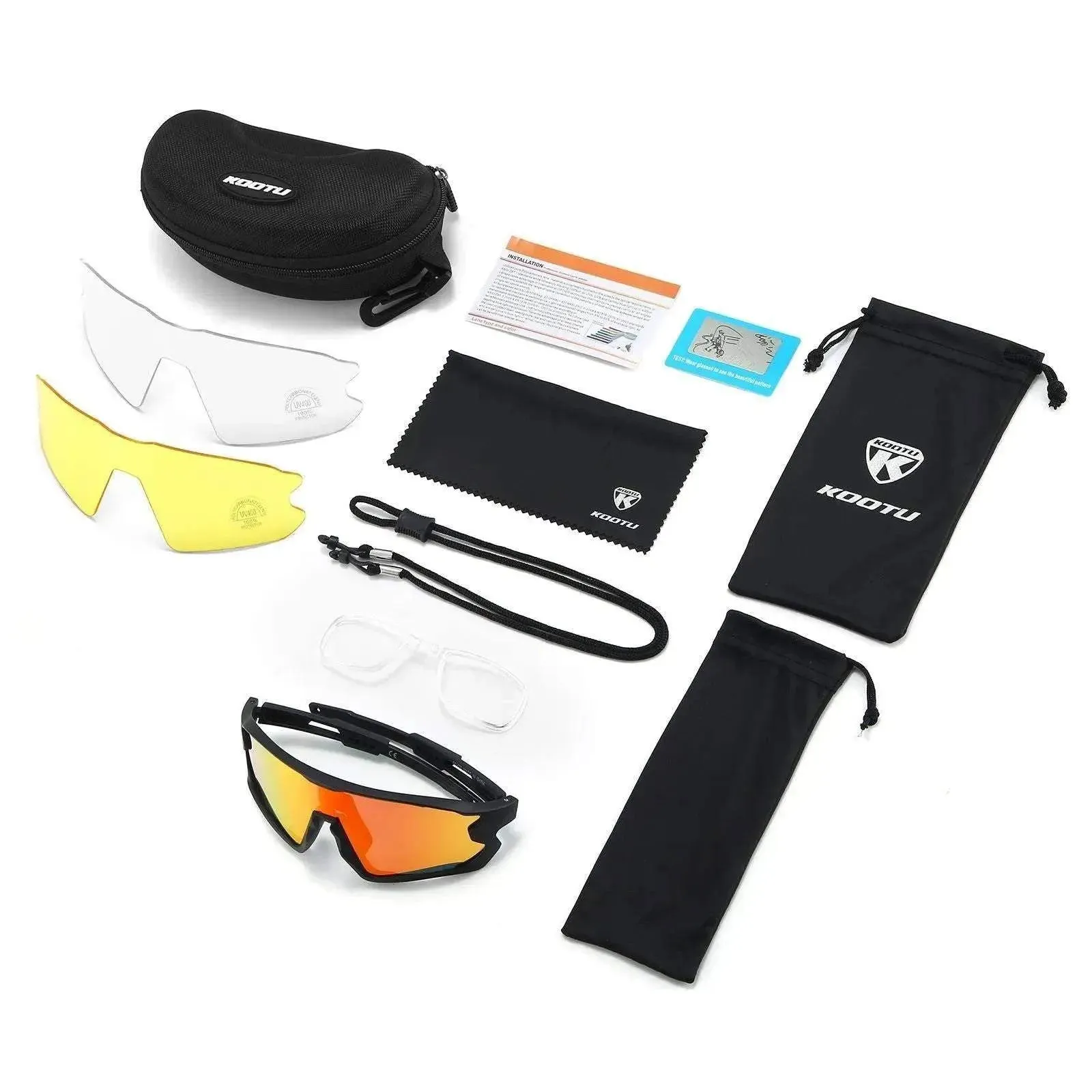 Unisex Cycling Sunglasses Polarized Glasses For Road MTB