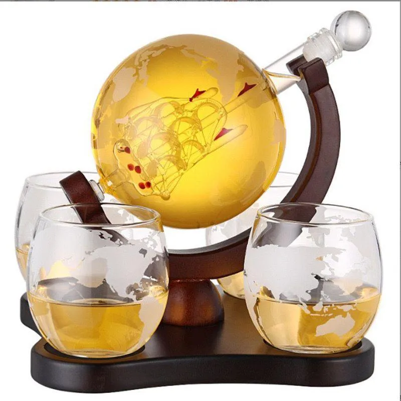 Universal Spirits Decanter Set Of 5