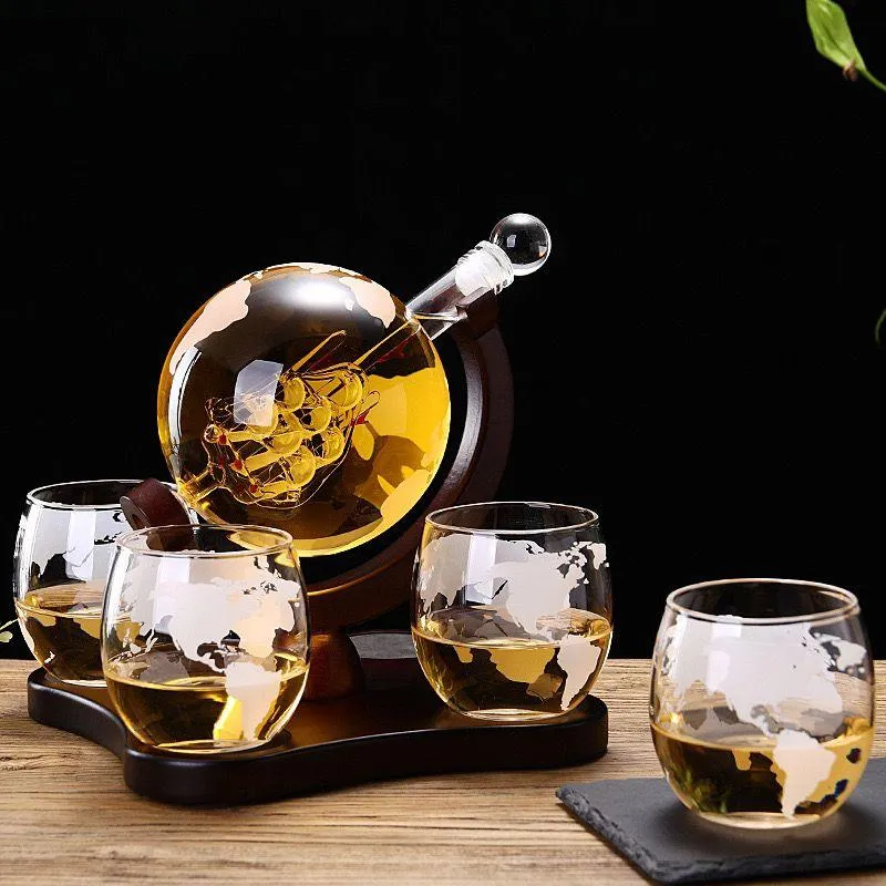 Universal Spirits Decanter Set Of 5