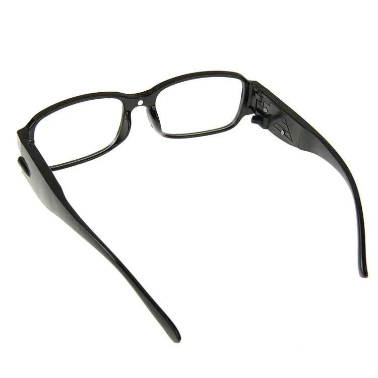 UV Protection White Resin Lens Reading Glasses with Currency Detecting Function,  4.00D