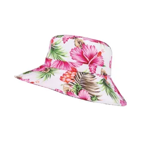Women's Wide Brim Floral Hat