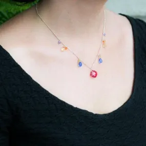 Zina Classic Gemstone Necklace
